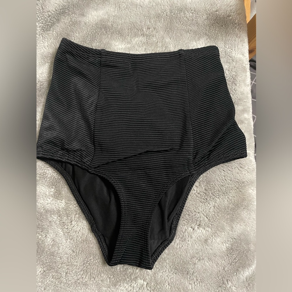 American Apparel black swim shorts